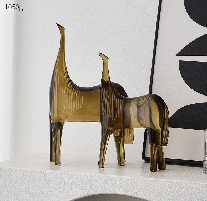 Animal sculptures